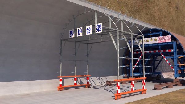 山阳区隧道施工动画制作公司 - 隧道施工工艺和施工方法 - 隧道施工汇报动画视频 - bim 工程施工动画